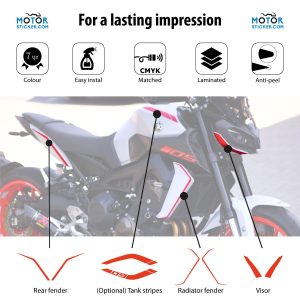 Yamaha MT-09 (2017-2020) Accent line kit V1