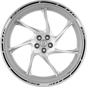 Rimstriping SpecialGP Yamaha MT-07 voor overige velg kleuren (niet zwart)