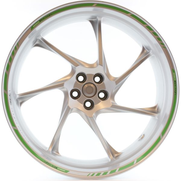 Rimstriping SpecialGP Kawasaki Versys 650 Groen voor overige velg kleuren (niet zwart)